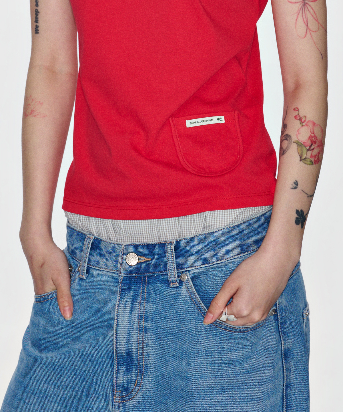 소흘(SOHUL) Pocket T (레드)