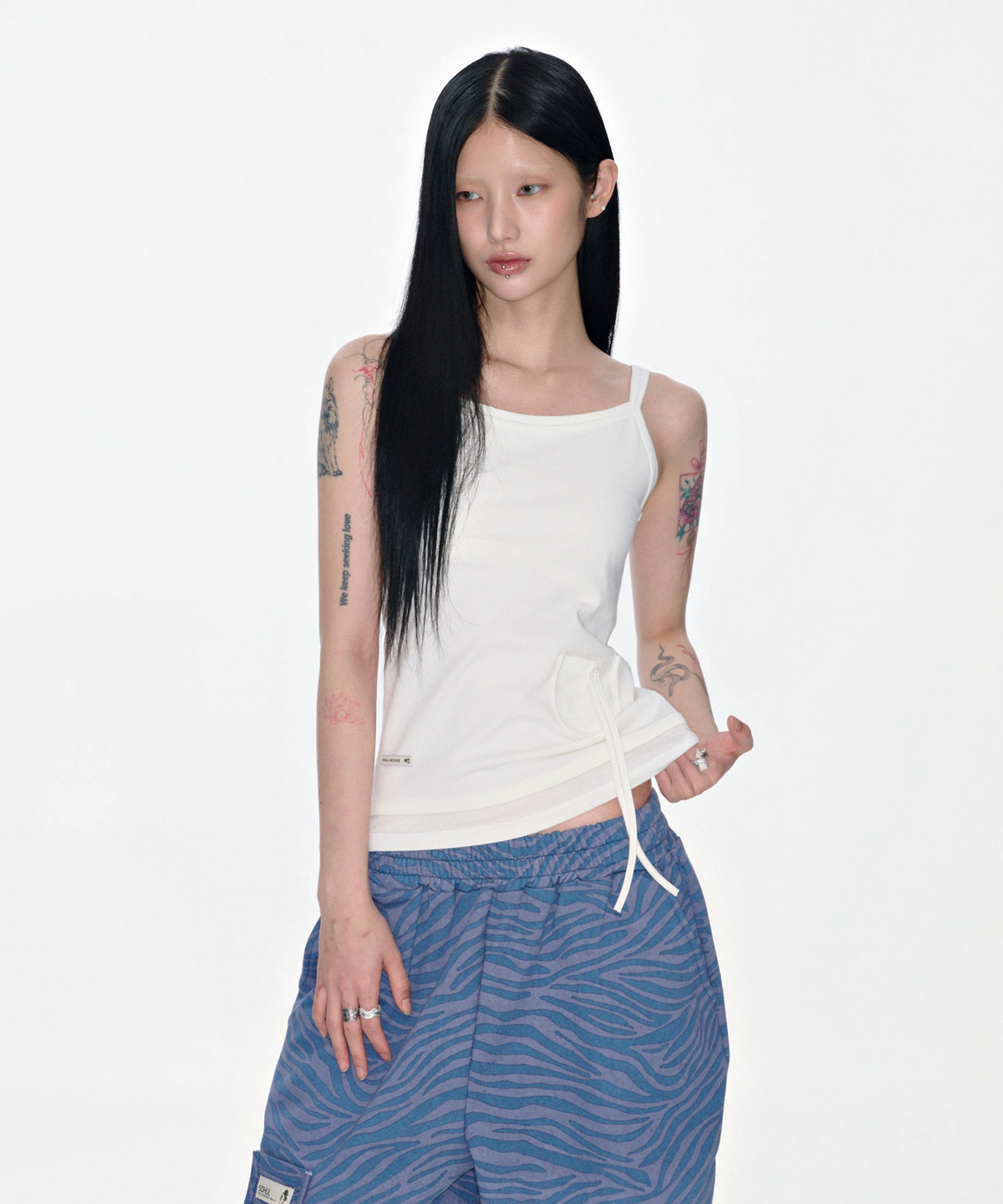 소흘(SOHUL) Layered Sleeveless (화이트)