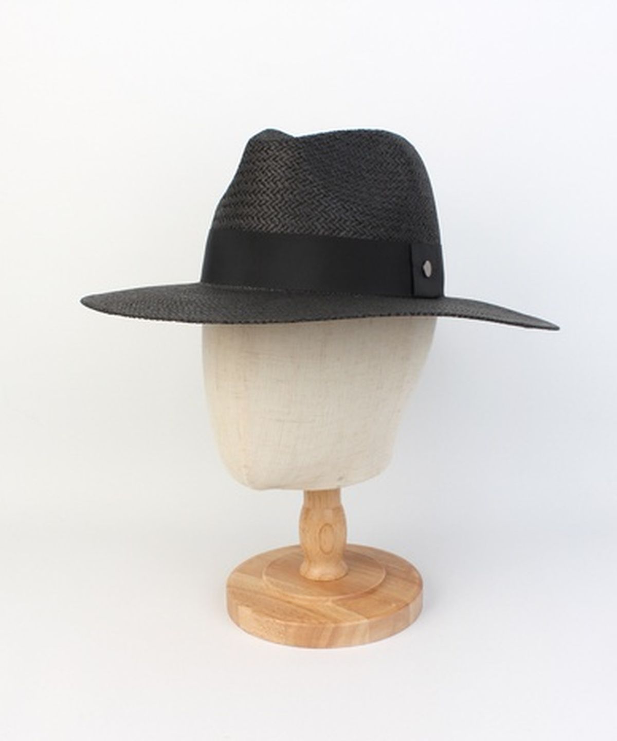 유니버셜 케미스트리(UNIVERSAL CHEMISTRY) Swing BK Line Black Fedora 여름페도라