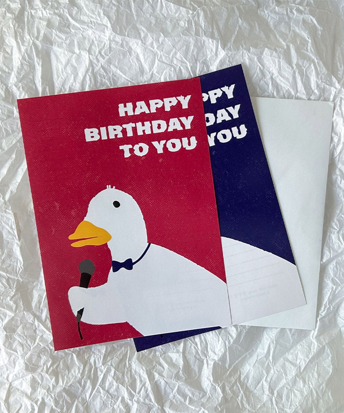 콩주편지(KONGJUDESIGNS) 오리 생일 편지지 세트