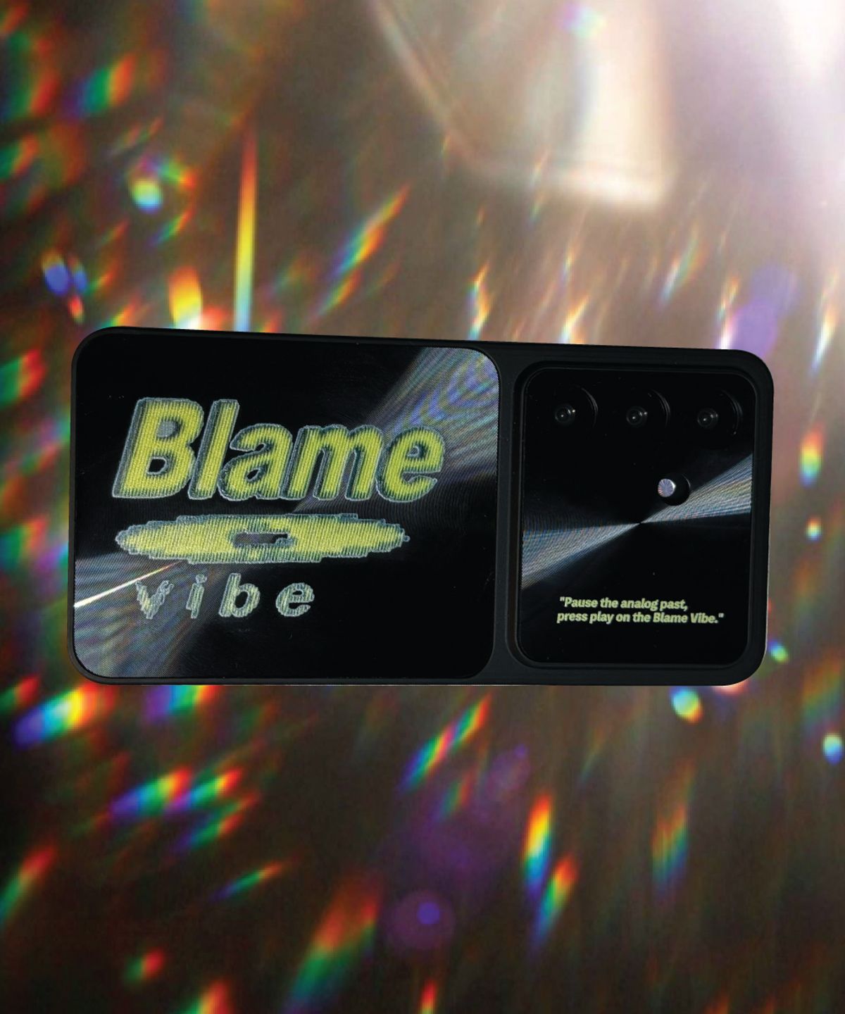 블레임 스튜디오(BLAMESTUDIO) Galaxy Vinyl Prism Case