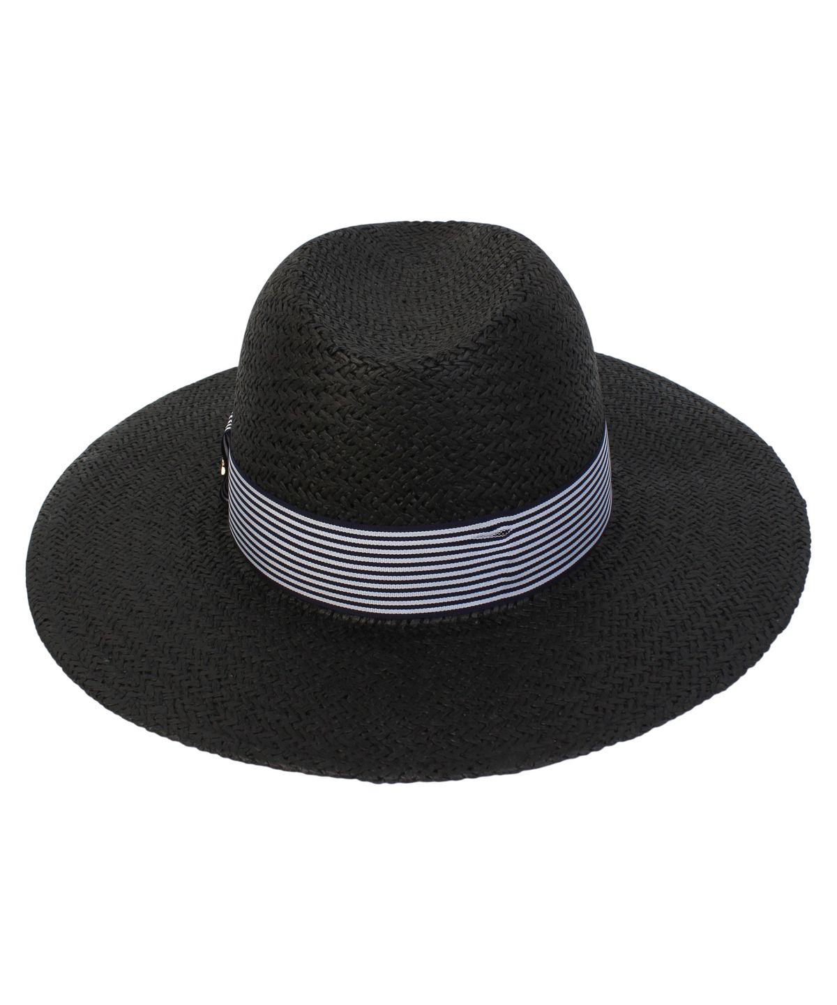유니버셜 케미스트리(UNIVERSAL CHEMISTRY) Swing Stripe Line Black Fedora 여름페도라