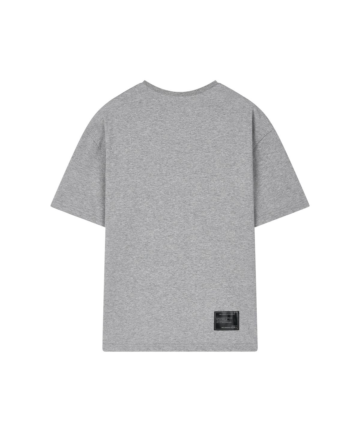 레코딩하우스(RECORDINGHOUSE) REC ON AIR HALF SLEEVE [GREY]