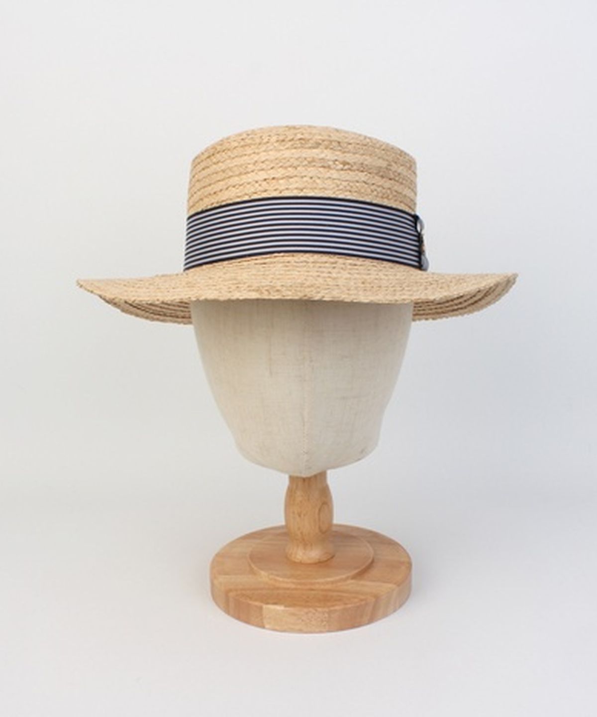 유니버셜 케미스트리(UNIVERSAL CHEMISTRY) Stripe Line Raffia Panama Hat 파나마햇