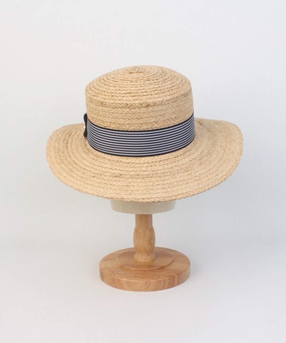 유니버셜 케미스트리(UNIVERSAL CHEMISTRY) Stripe Line Raffia Panama Hat 파나마햇