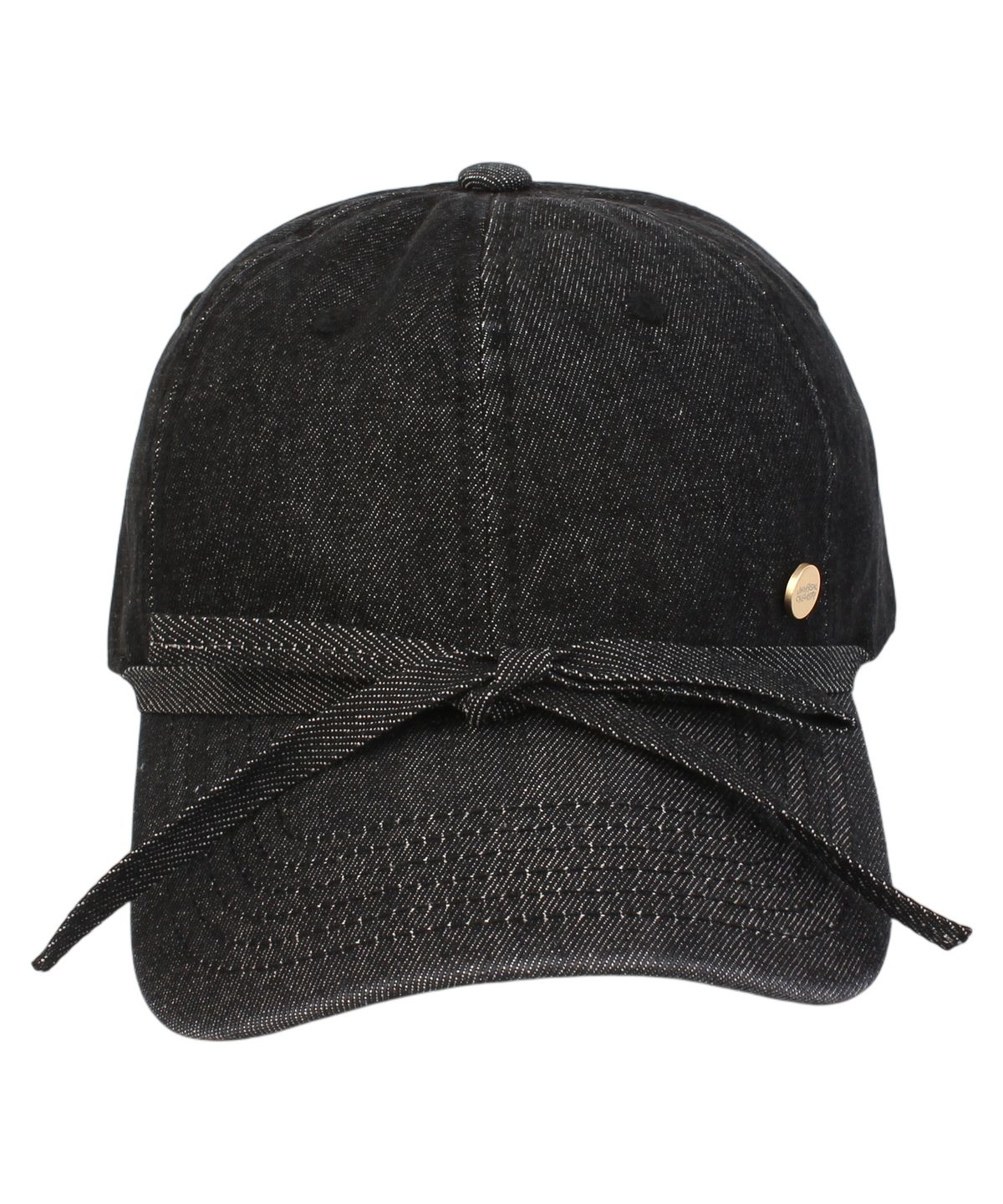 유니버셜 케미스트리(UNIVERSAL CHEMISTRY) Musubi Black Denim Ballcap 데님볼캡