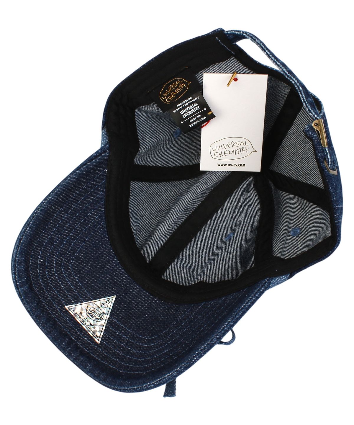 유니버셜 케미스트리(UNIVERSAL CHEMISTRY) Musubi Denim Ballcap 데님볼캡