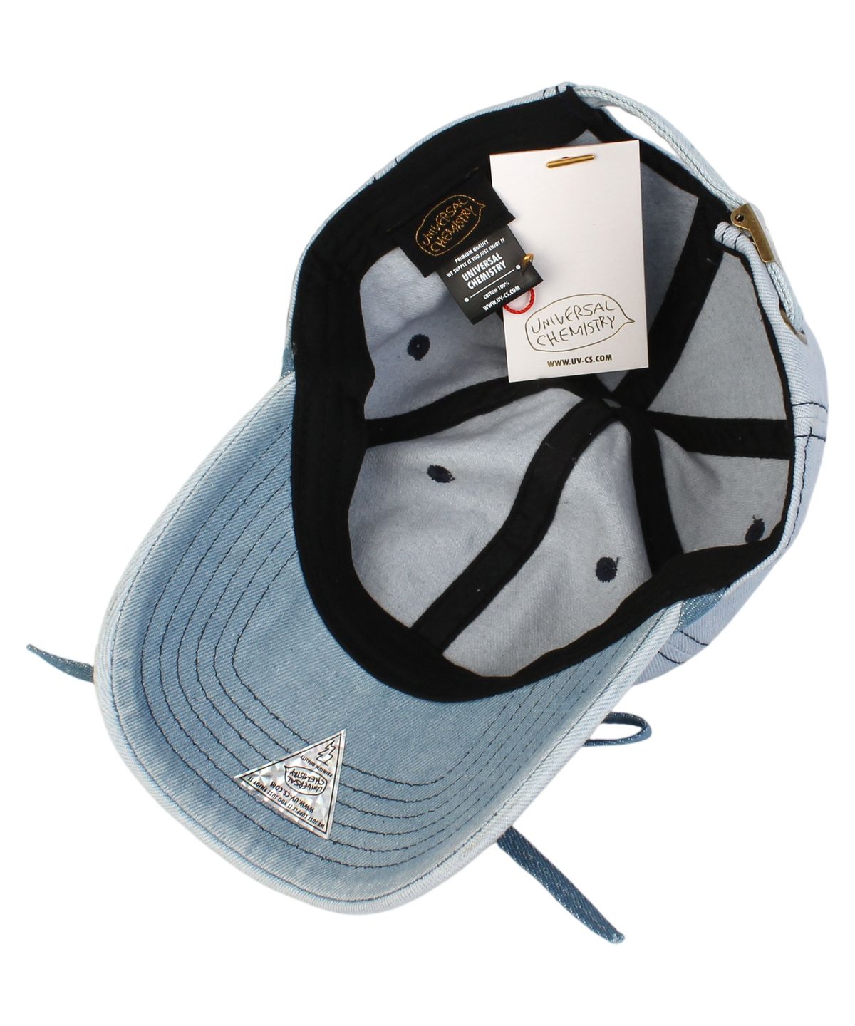 유니버셜 케미스트리(UNIVERSAL CHEMISTRY) Musubi Light Denim Ballcap 데님볼캡
