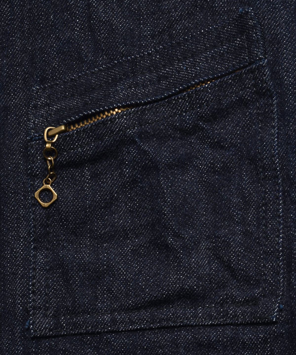 마인데님(MINEDENIM) Denim Zipup Trucker JKT - OWS