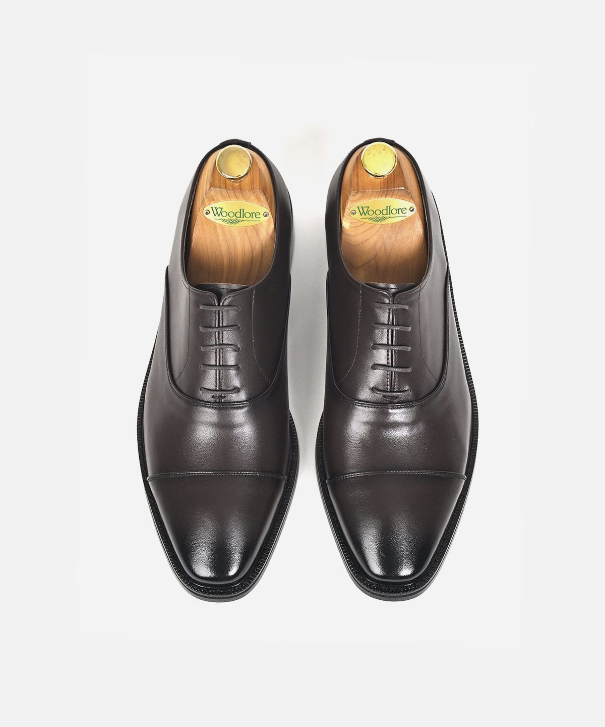 커스텀무드(CUSTOMMOOD) 로웬 소가죽 옥스포드 슈즈(Keep dark brown)