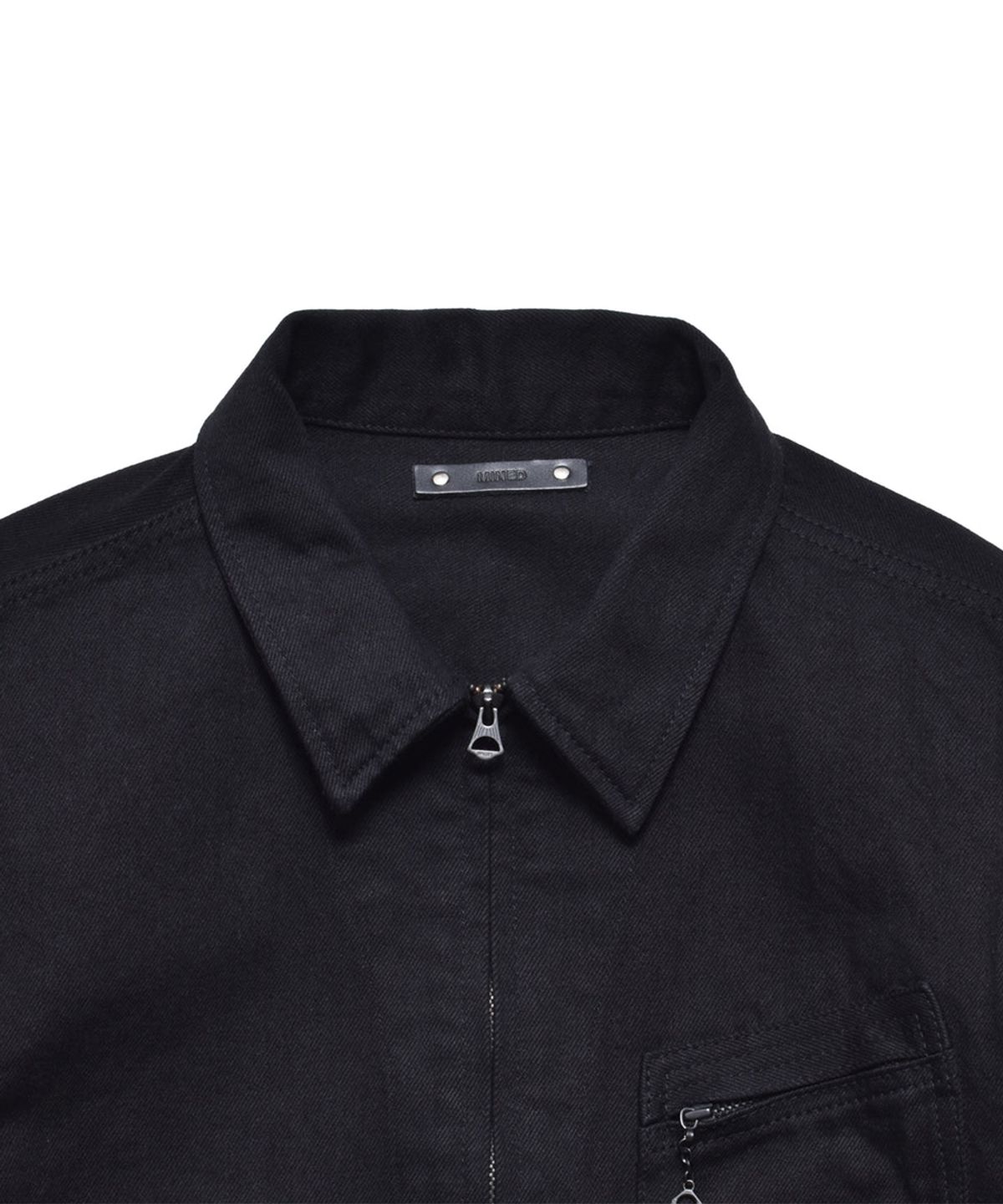 마인데님(MINEDENIM) Denim Zipup Trucker JKT - BOW