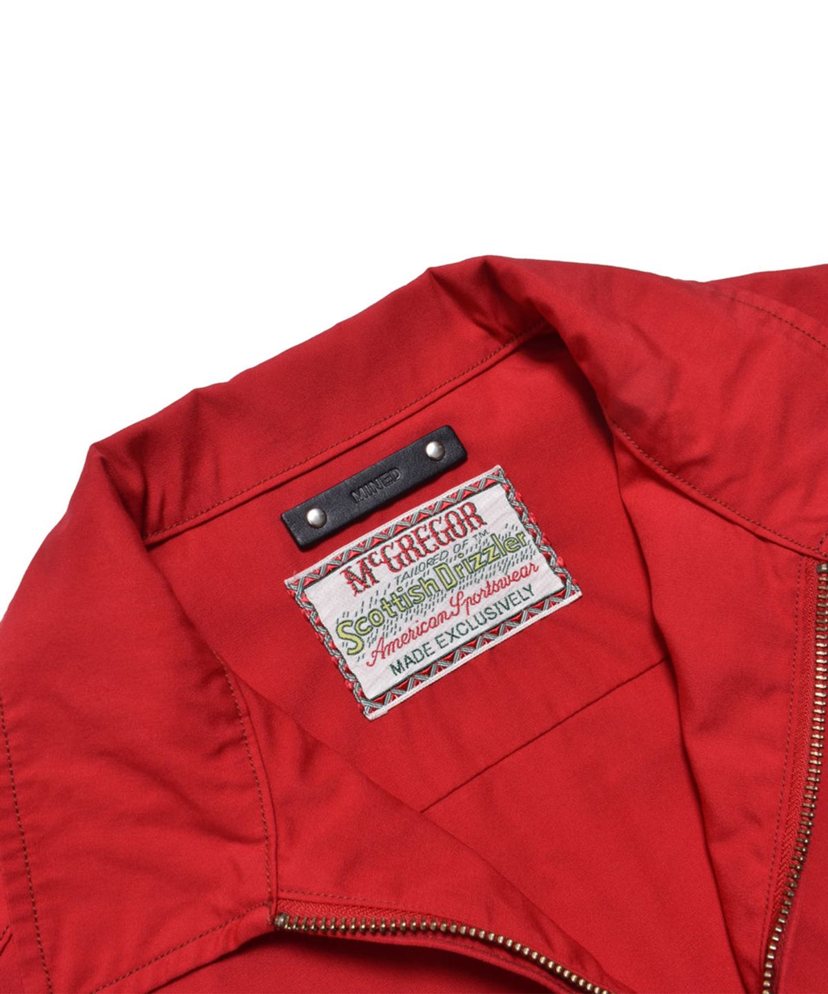 마인데님(MINEDENIM) McGREGOR × MINEDENIM Drizzler JKT - RED