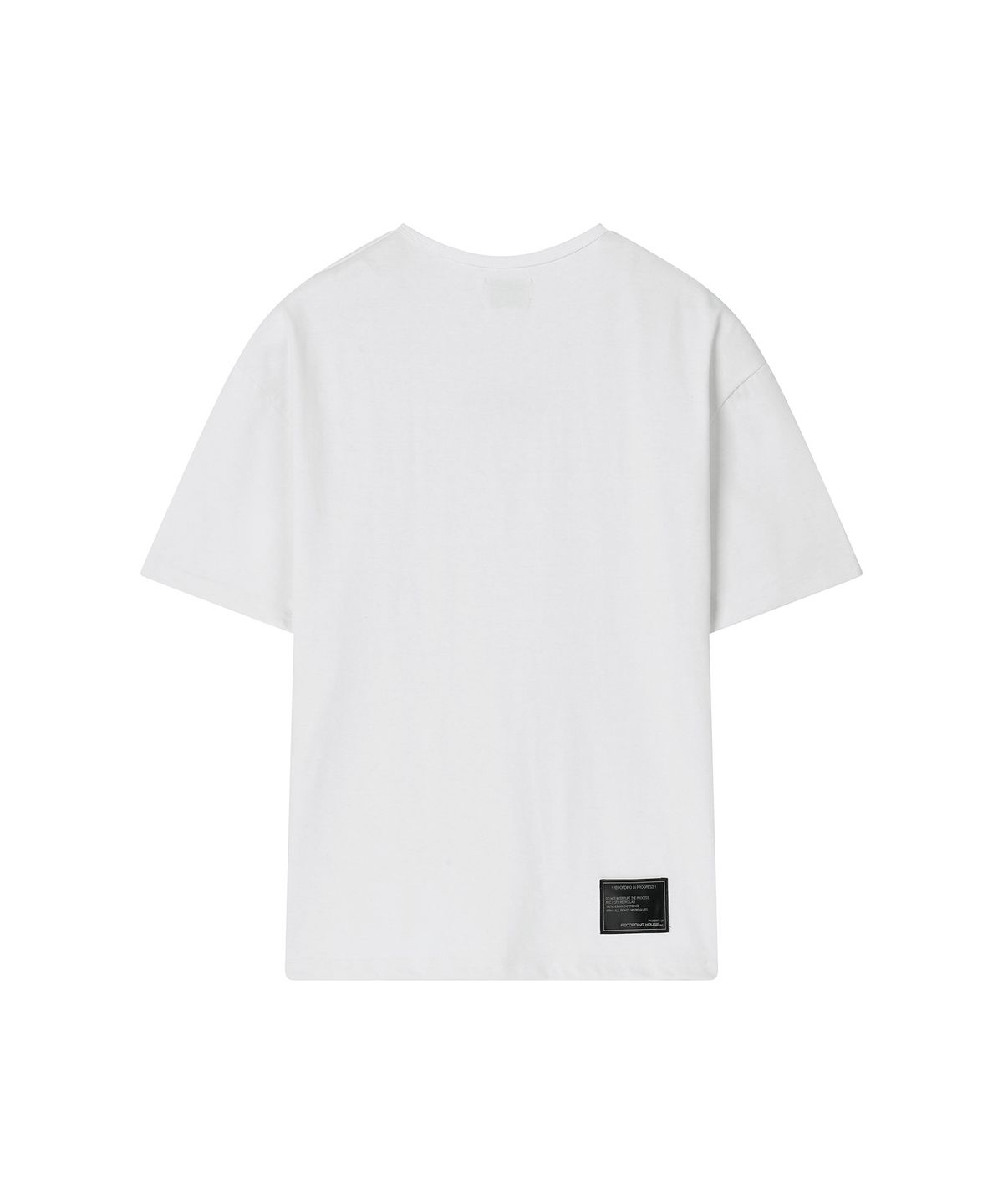 레코딩하우스(RECORDINGHOUSE) REC ON AIR HALF SLEEVE [WHITE]