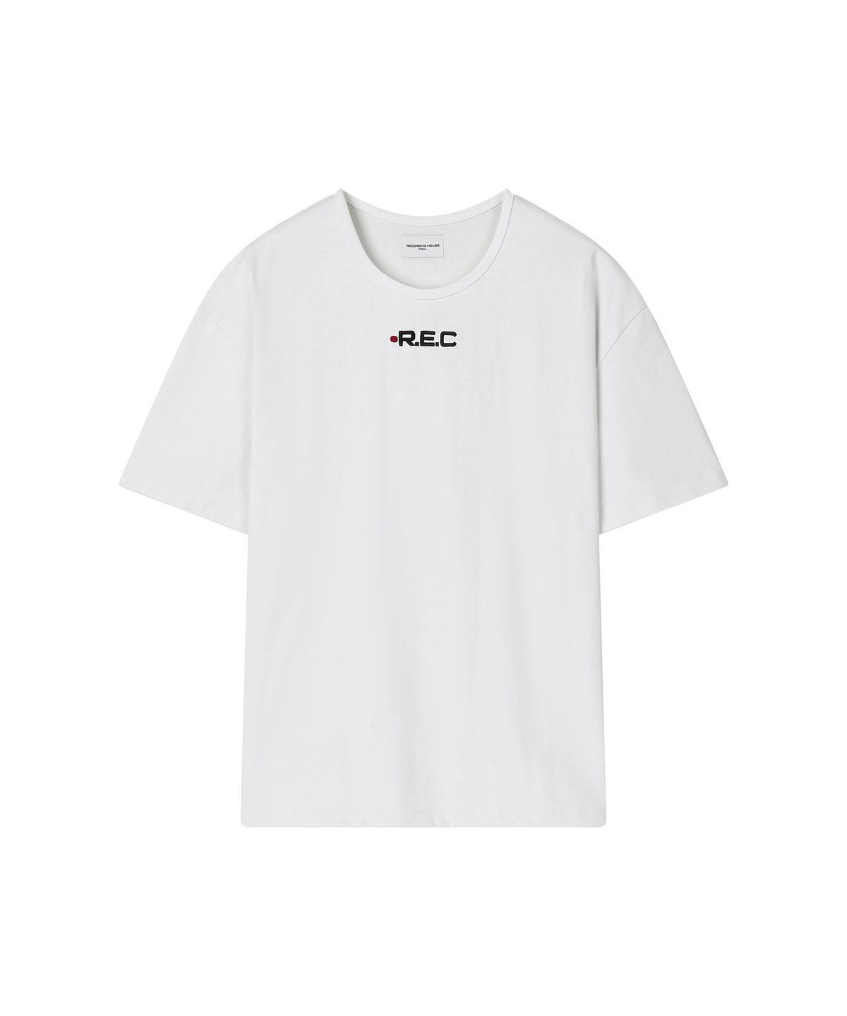 레코딩하우스(RECORDINGHOUSE) REC ON AIR HALF SLEEVE [WHITE]