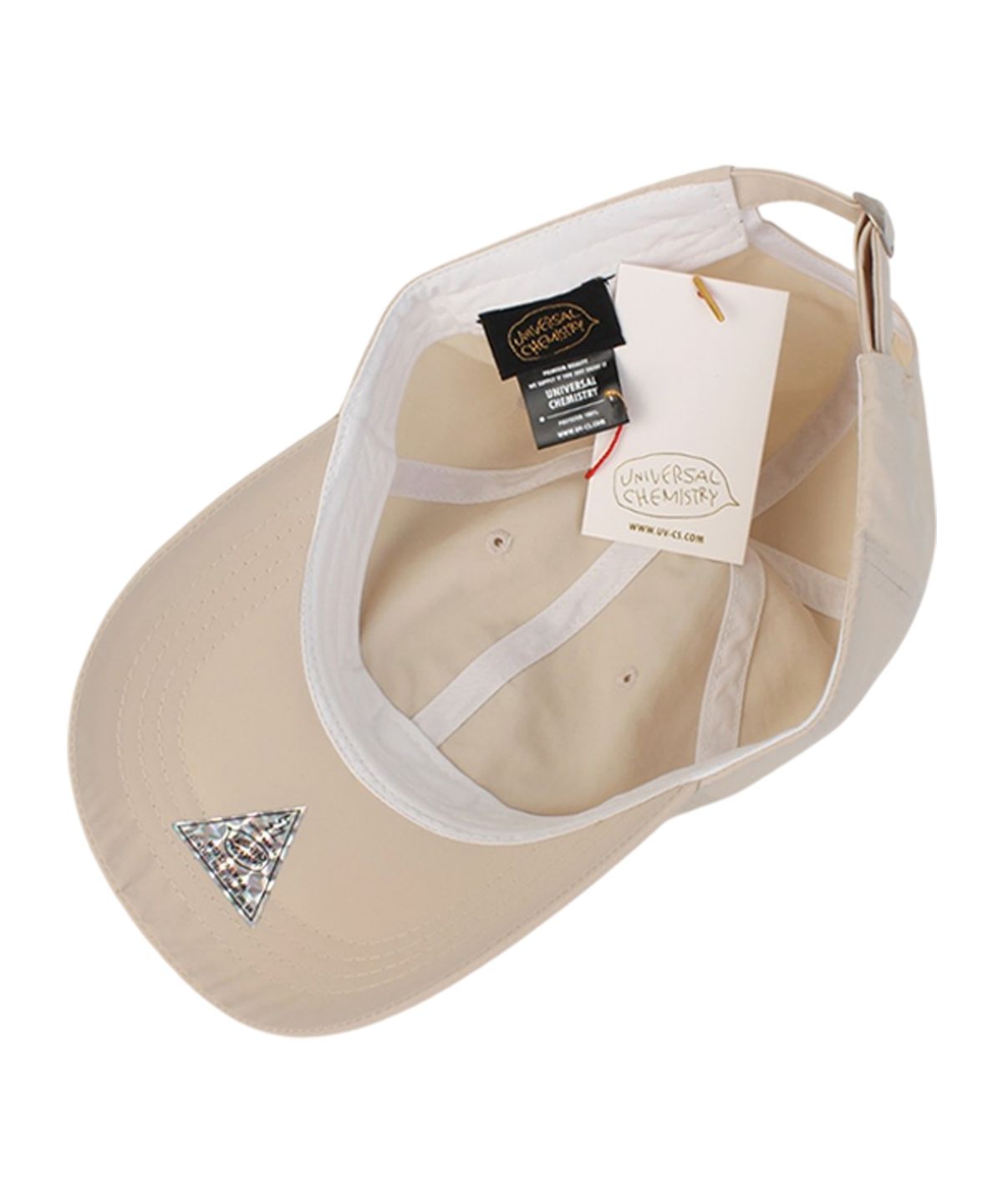 유니버셜 케미스트리(UNIVERSAL CHEMISTRY) Cool Running Ivory Ballcap 런닝볼캡