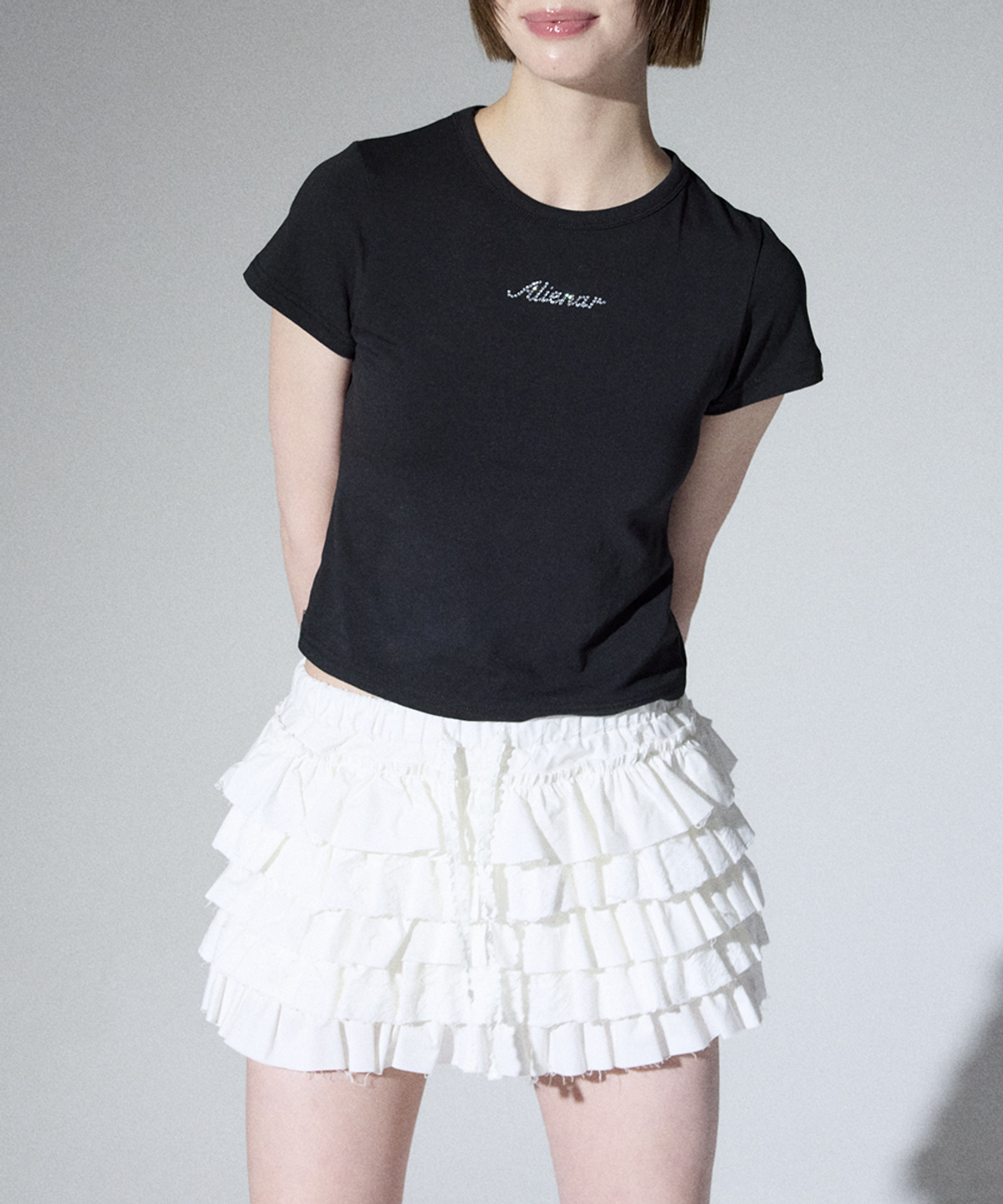 알리에나(ALIENAR) Cake cancan skirt