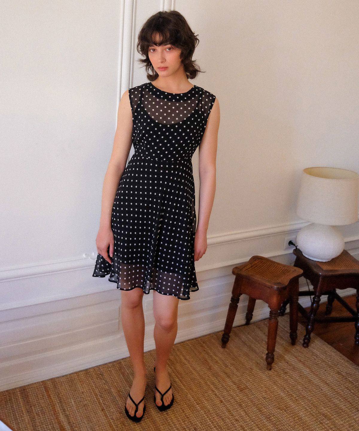 하케쉬(HACKESCH) Moss Dress_Black Dot