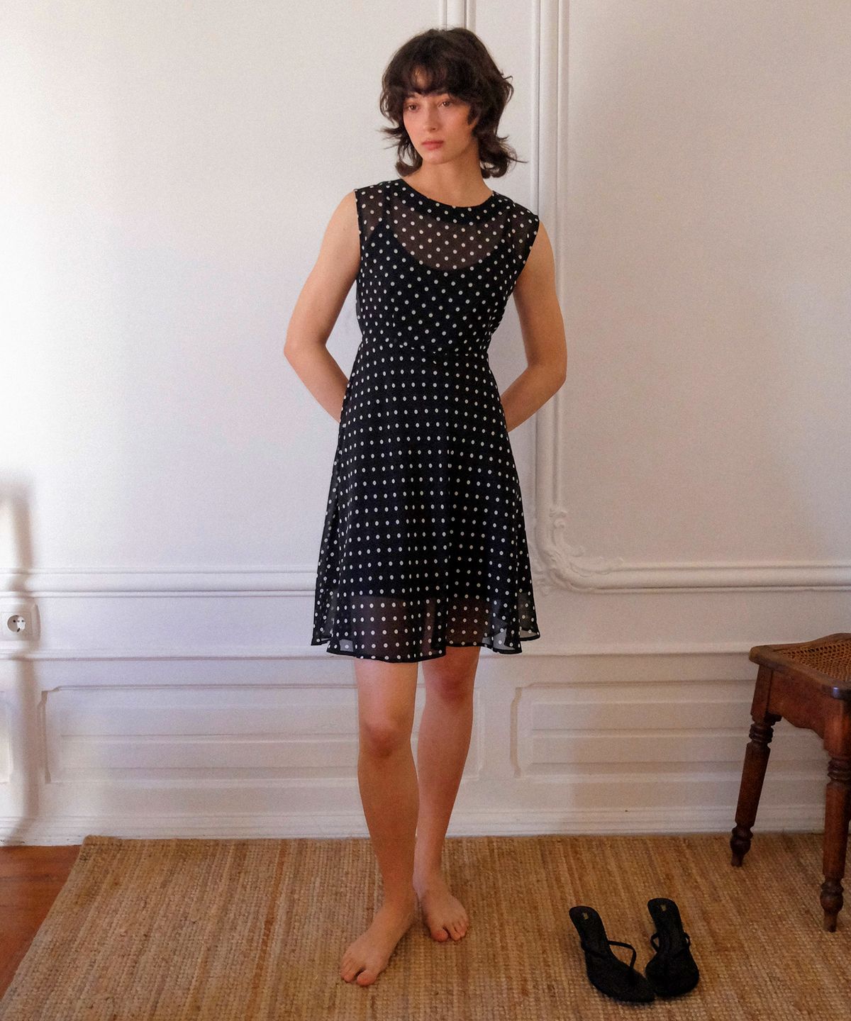 하케쉬(HACKESCH) Moss Dress_Black Dot