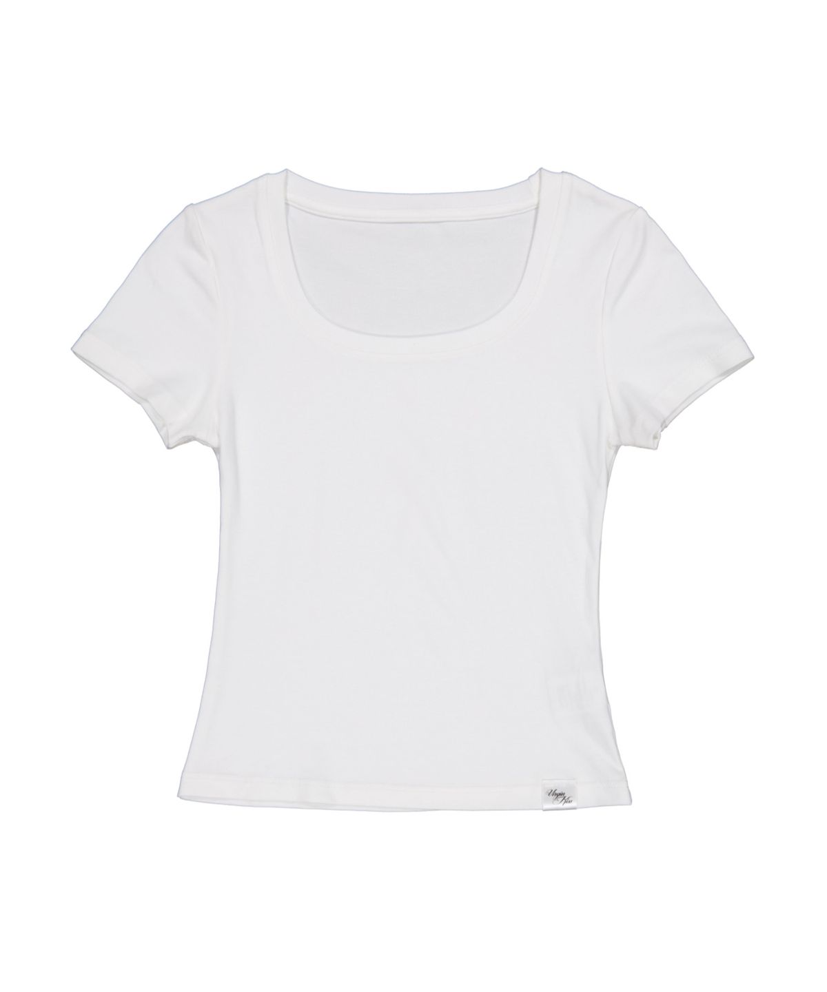 버진키스(VIRGINKISS) Softie 1/2 t-shirt - WHITE
