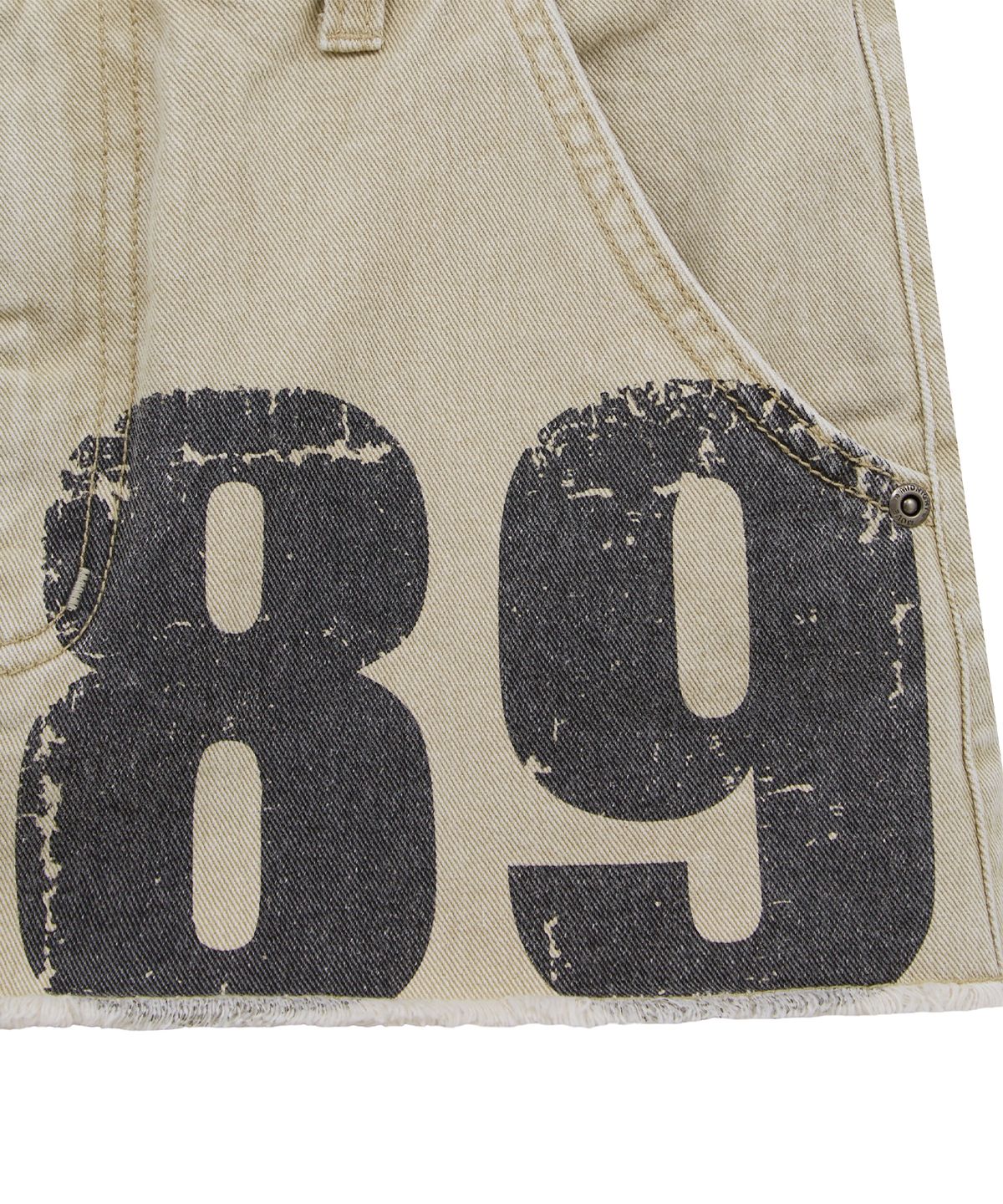 미드나잇 무브(MIDNIGHT MOVE) 89 short skirt (beige)