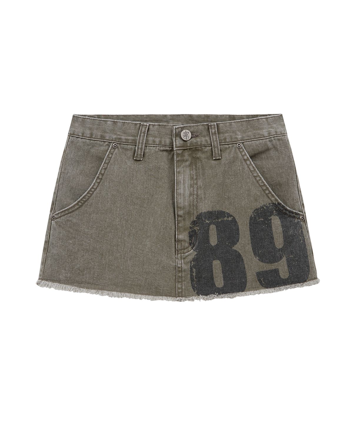 미드나잇 무브(MIDNIGHT MOVE) 89 short skirt (khaki)