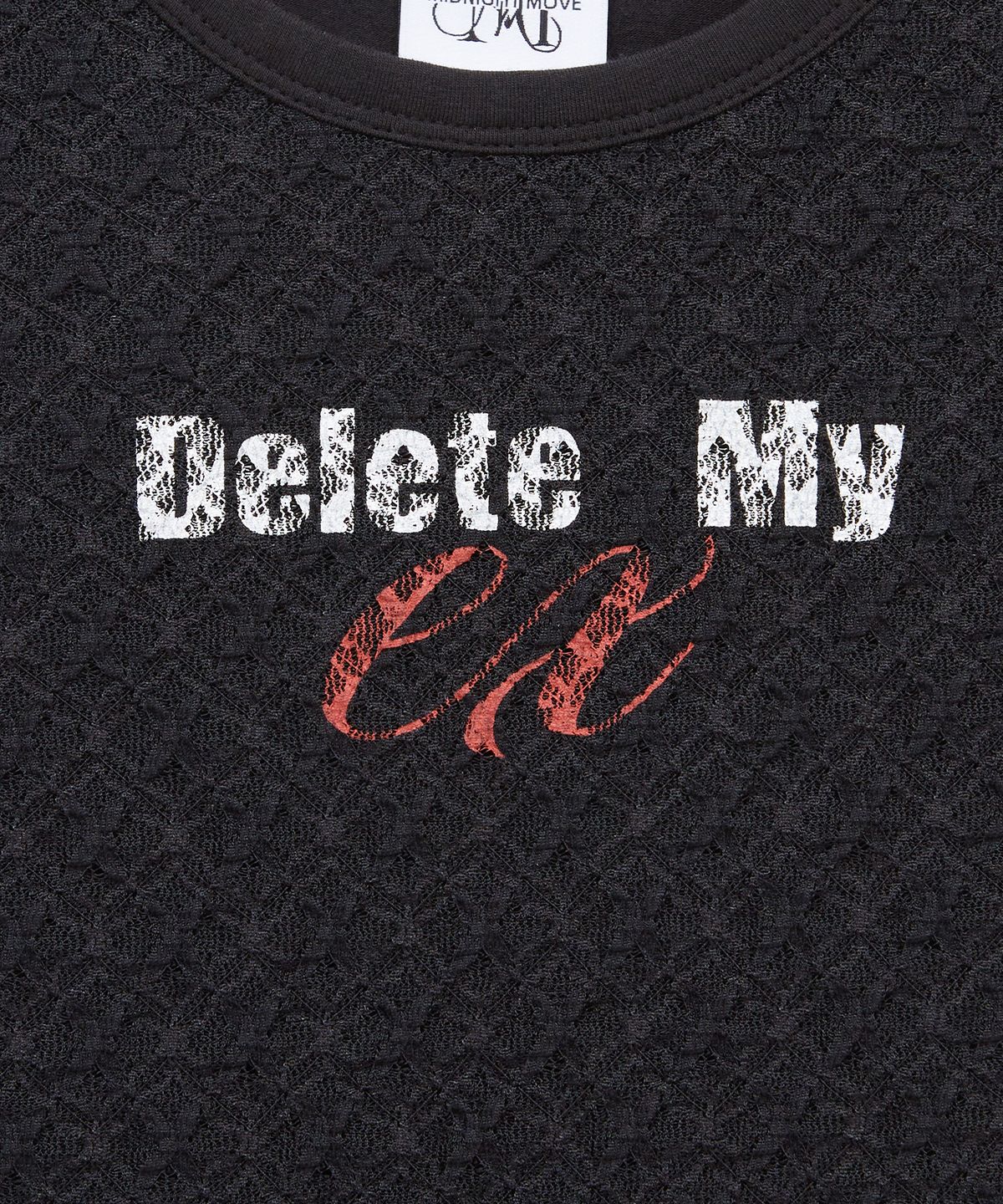 미드나잇 무브(MIDNIGHT MOVE) ex lace t (black)