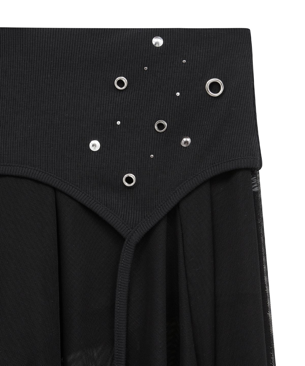 미드나잇 무브(MIDNIGHT MOVE) ey mesh skirt (black)