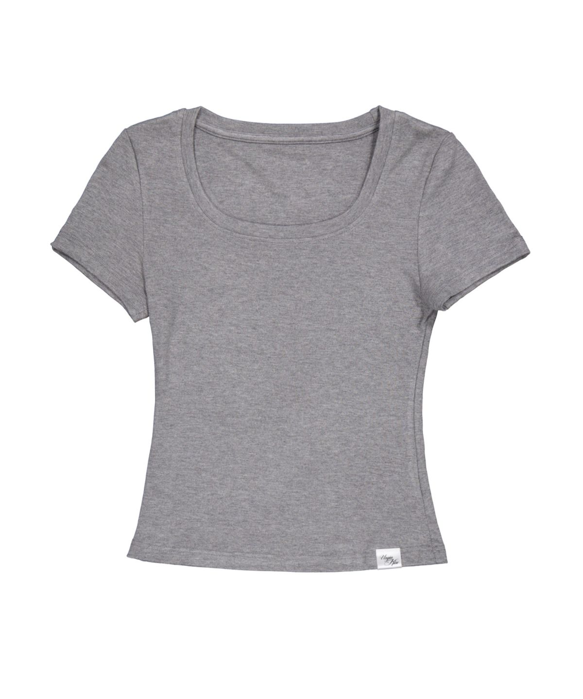 버진키스(VIRGINKISS) Softie 1/2 t-shirt - GRAY