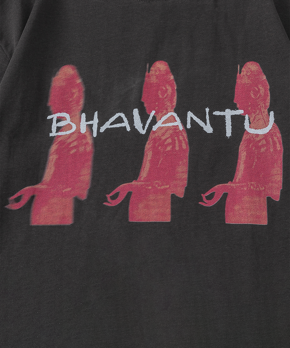 바반투(BHAVANTU) KILL THE BUDDHA 반팔티 차콜