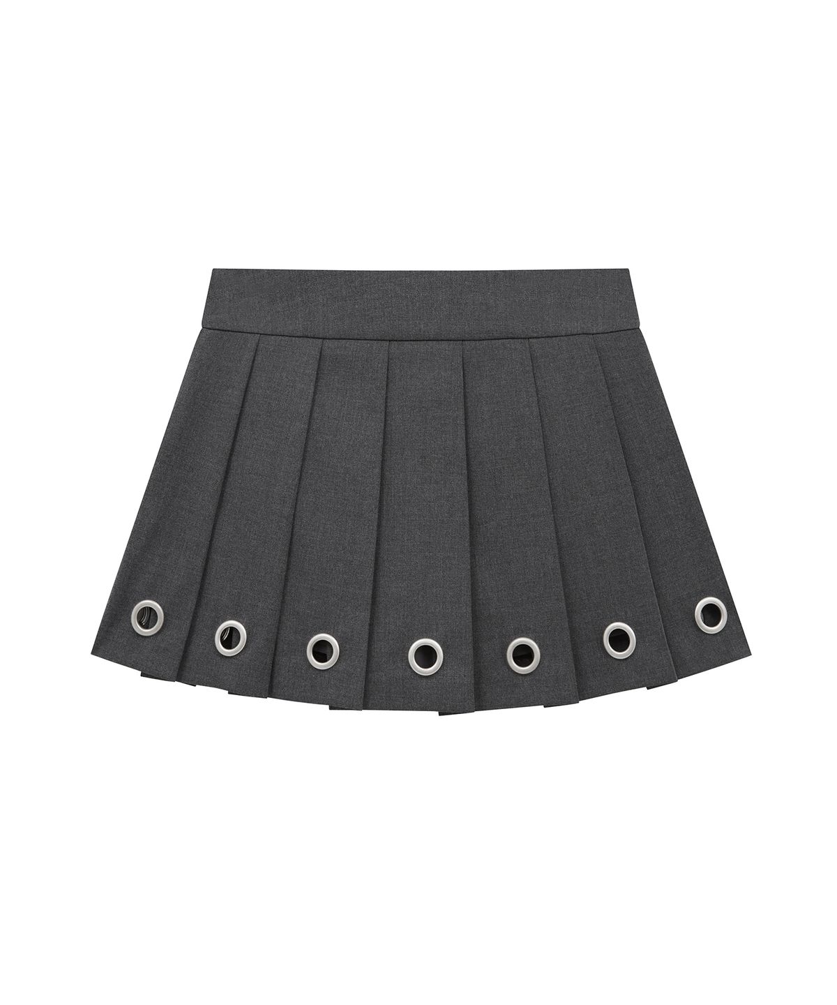 미드나잇 무브(MIDNIGHT MOVE) eyelet skirt (grey)