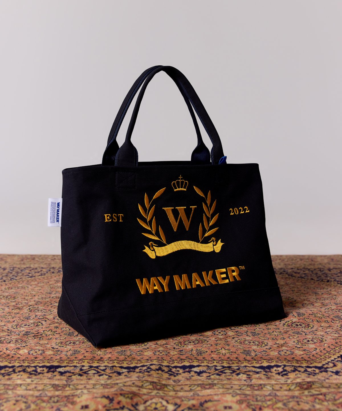 웨이메이커(WAYMAKER) WAYMAKER DRIVEN ALONG HEAVY CANVAS OVERSIZE TOTE