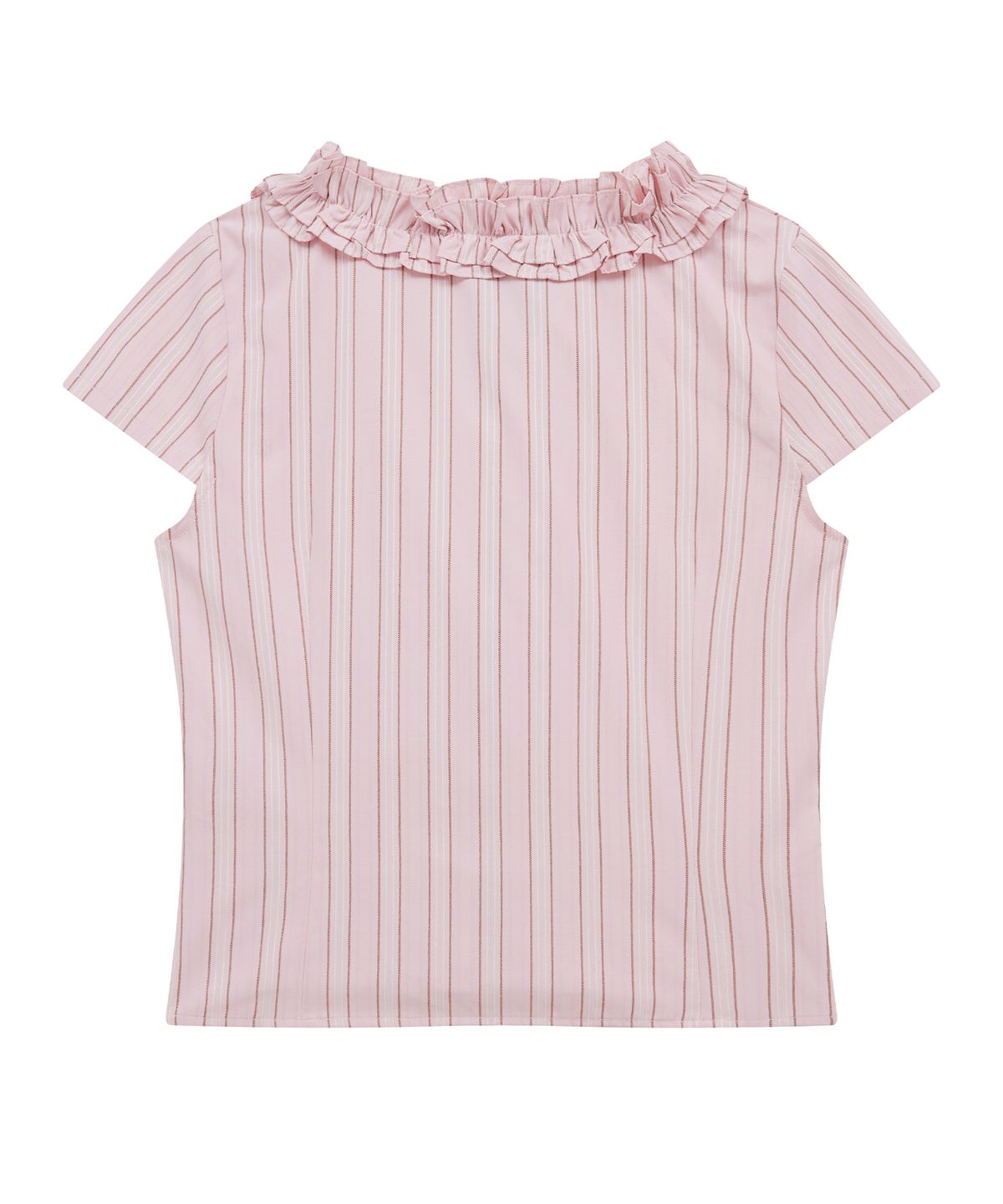 미드나잇 무브(MIDNIGHT MOVE) st frill shirt (pink)