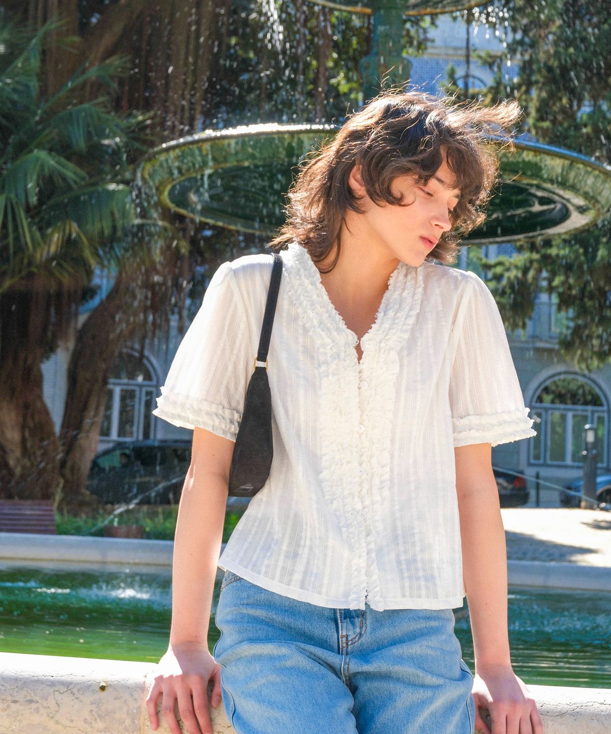 하케쉬(HACKESCH) Rita Blouse_White