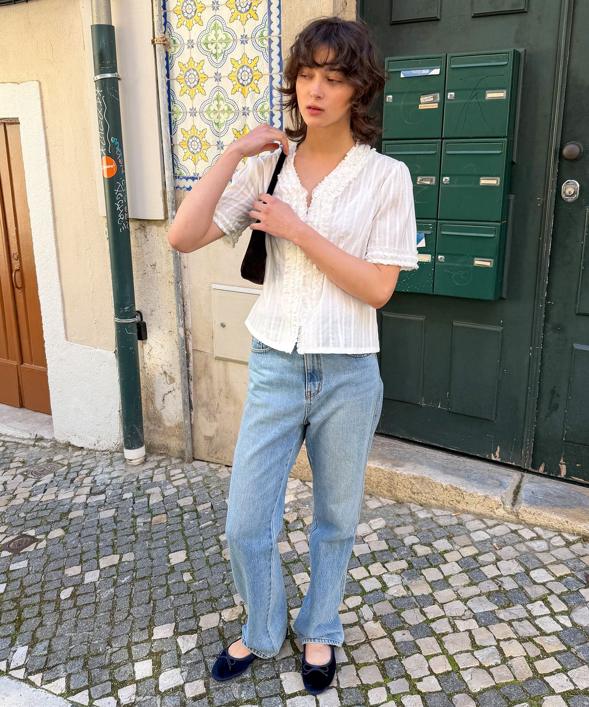 하케쉬(HACKESCH) Rita Blouse_White