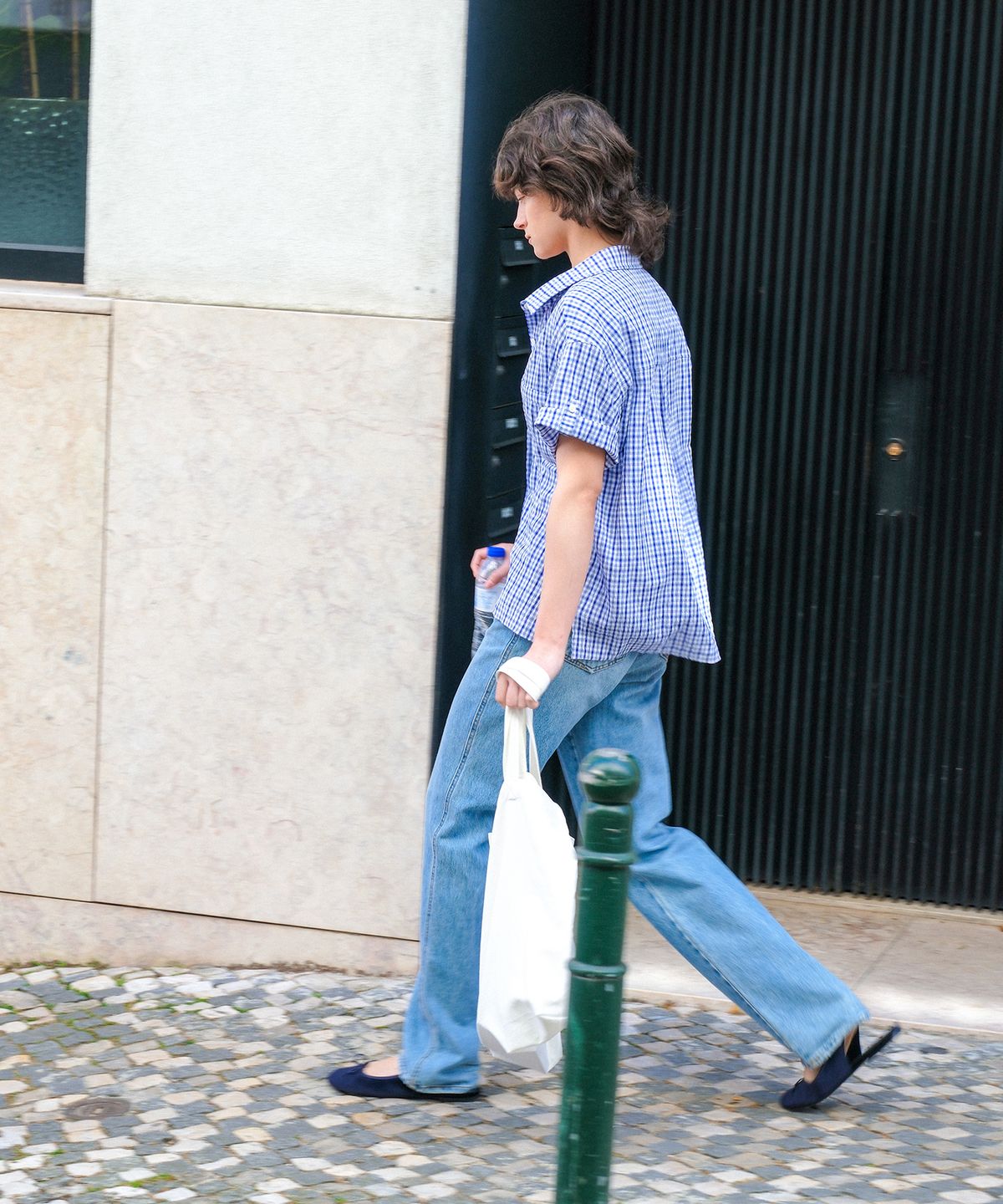 하케쉬(HACKESCH) Lay Shirt_Blue Check
