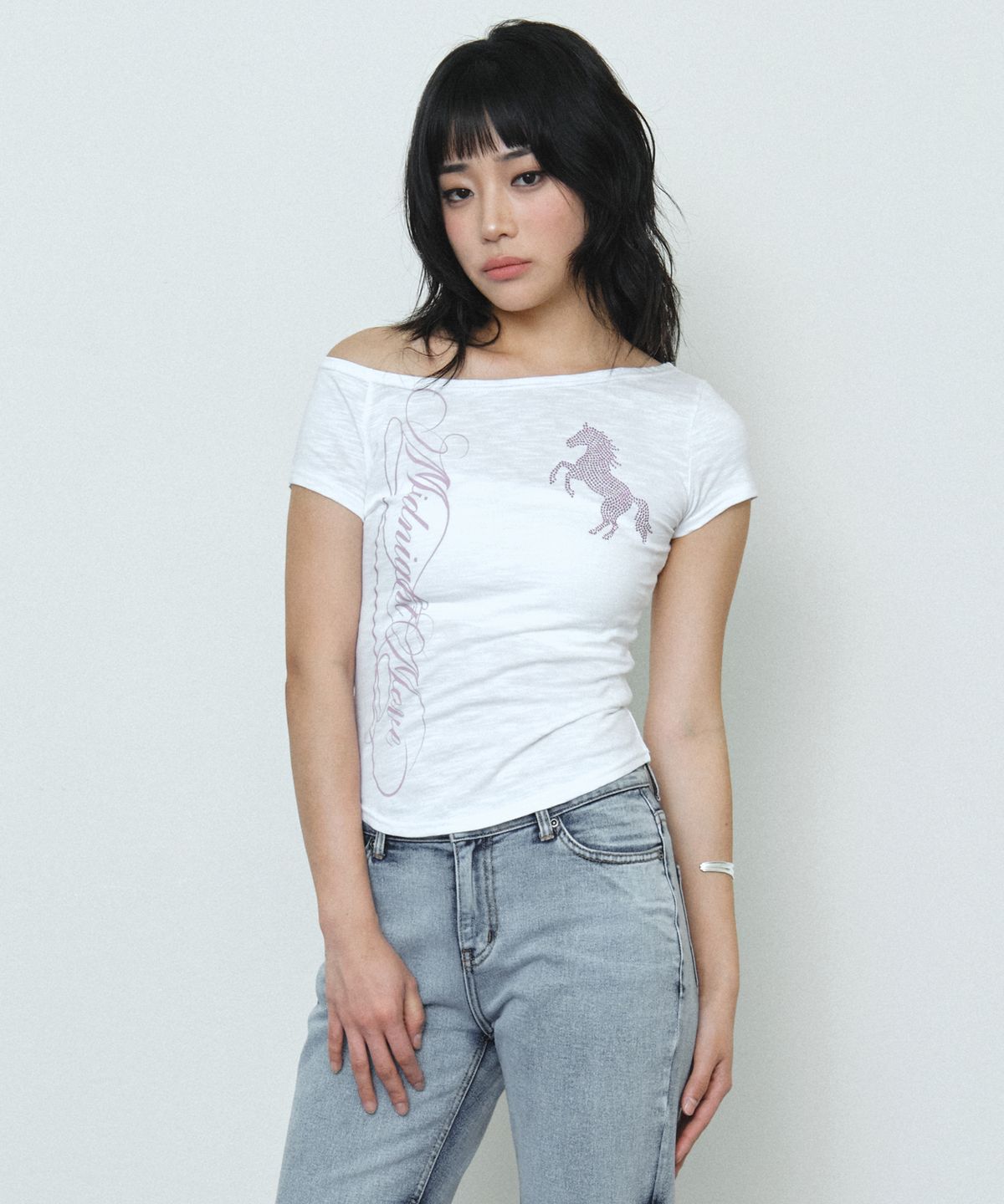미드나잇 무브(MIDNIGHT MOVE) cb horse t (white)