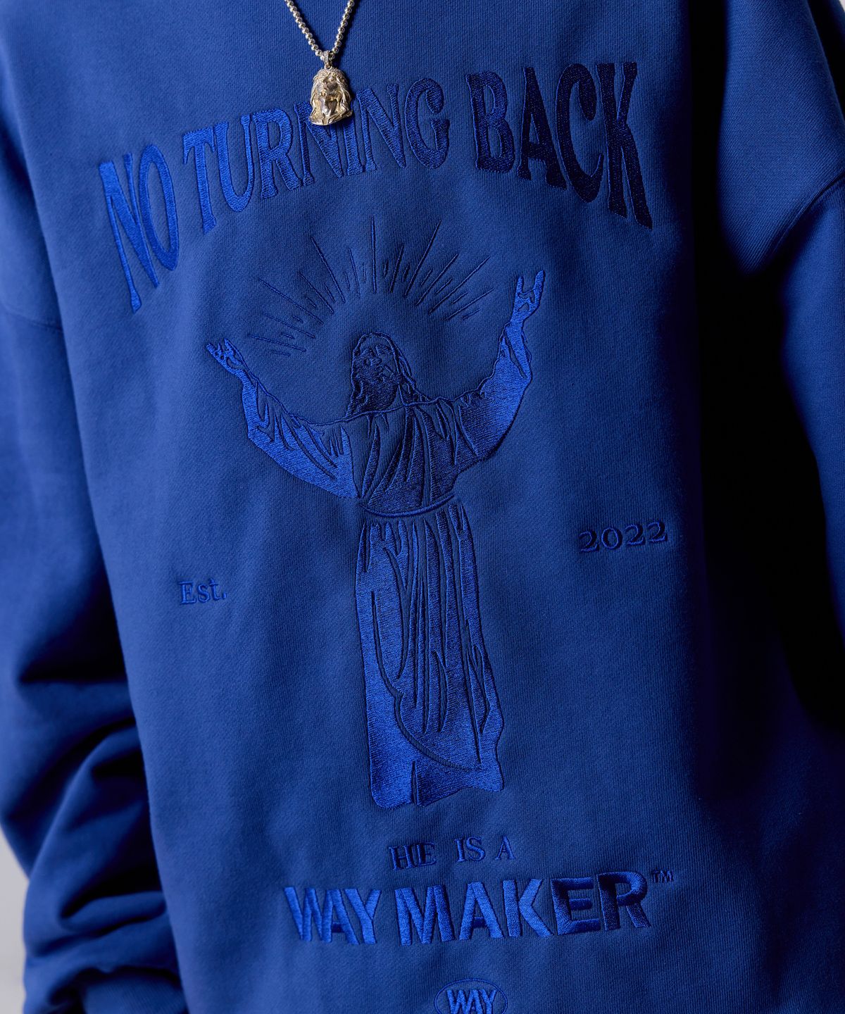 웨이메이커(WAYMAKER) WAYMAKER JESUS OVERSIZED SWEATSHIRT