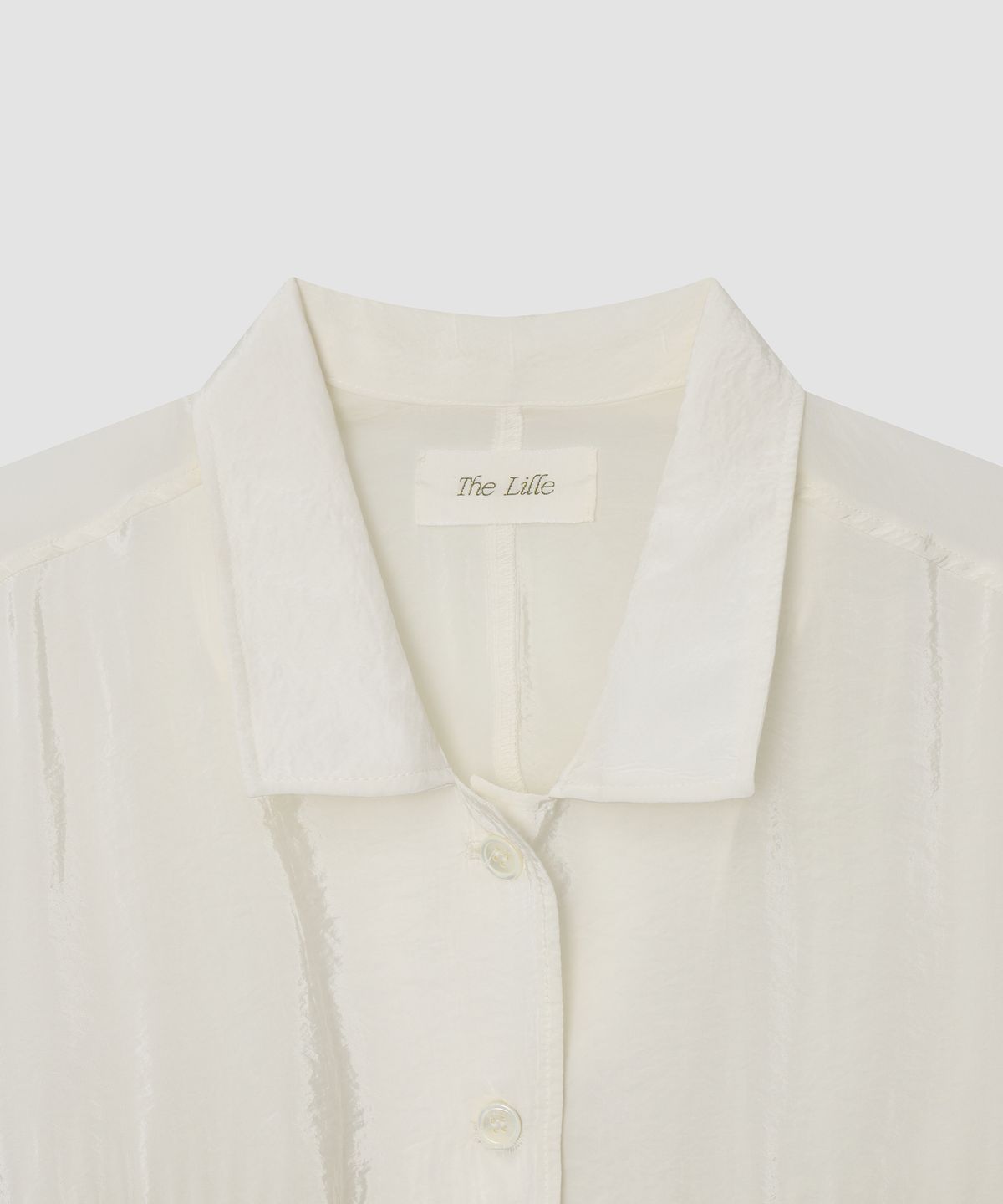 더 릴(THE LILLE) Safari Shirts Jacket_Ivory
