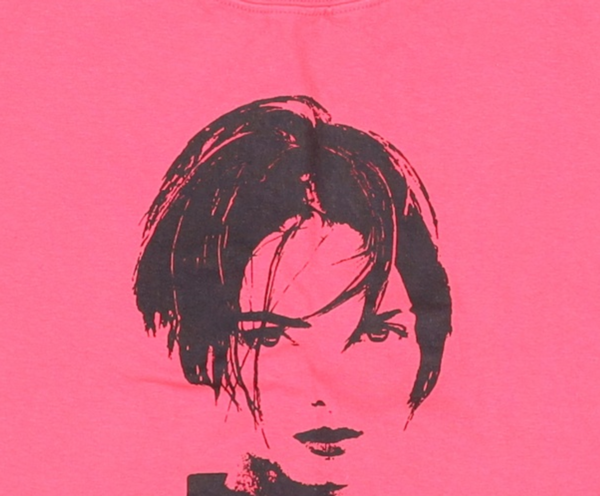 커렌트(CURRENT) 90S PRINTED CROP TEE [PINK] FREE