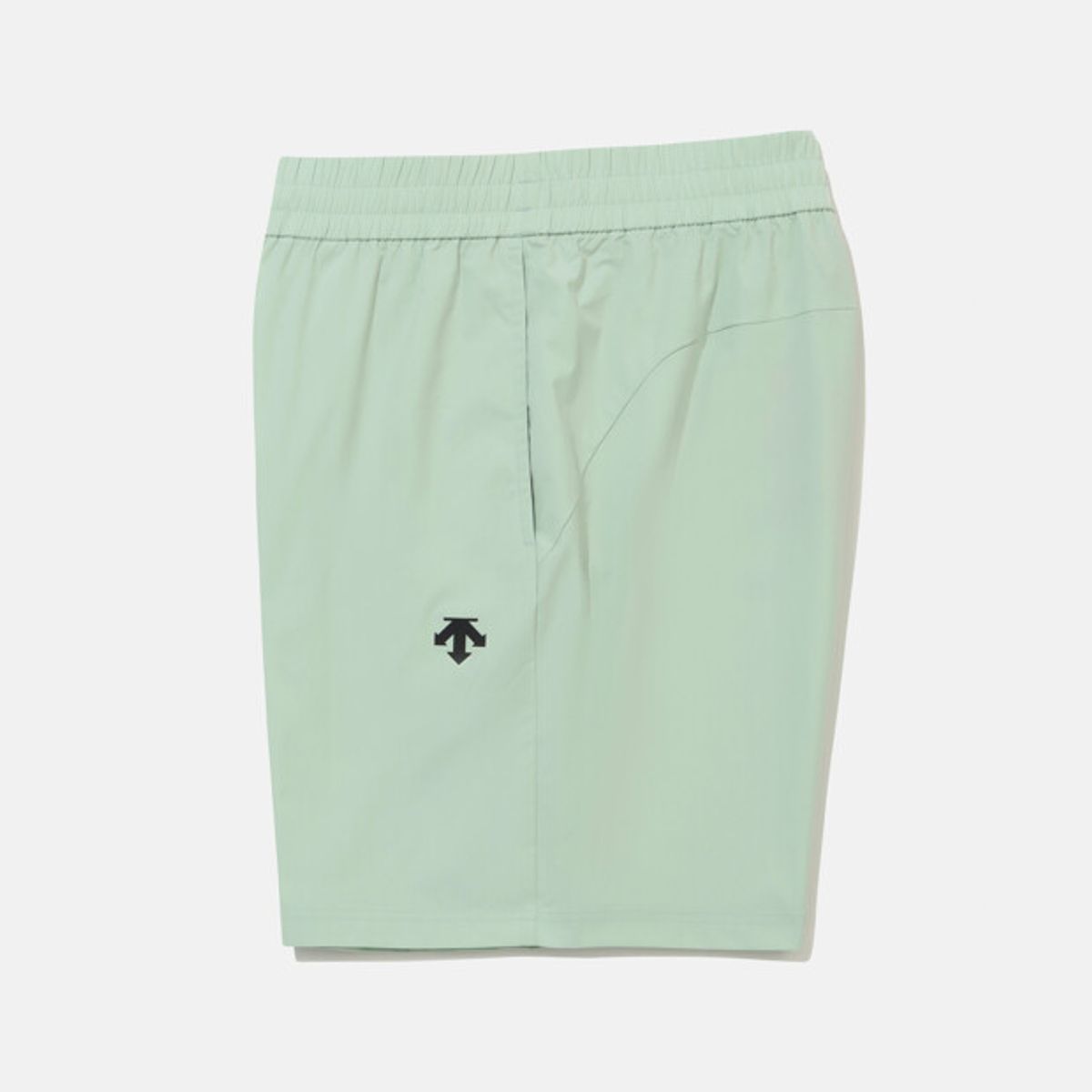 데상트(DESCENTE) 에센셜 쇼츠 (남성 7인치/여성 6.5인치) 그린 SR323UHP71
