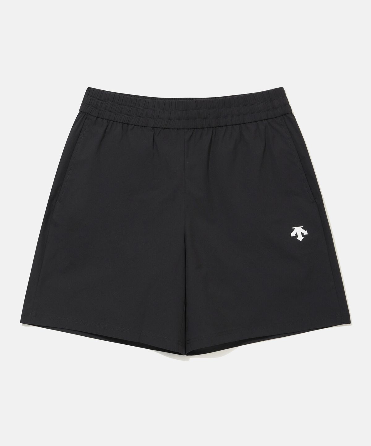 데상트(DESCENTE) 에센셜 쇼츠 (남성 7인치/여성 6.5인치) 블랙 SR323UHP71