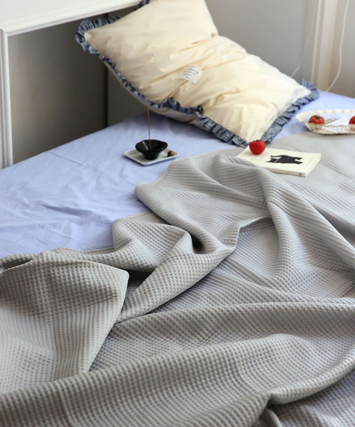 메종드룸룸(MAISON DE ROOMROOM) 냉감 쿨 와플 담요