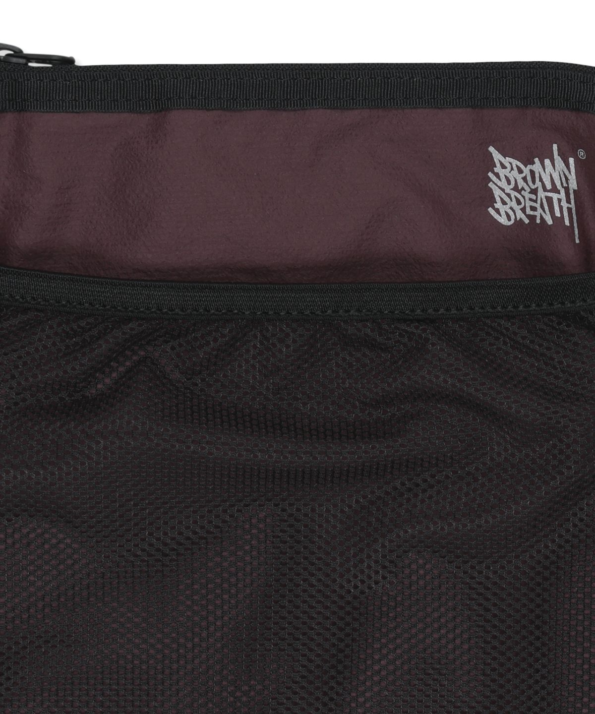 브라운브레스(BROWNBREATH) TAG SACOSHE BAG - BURGANDY