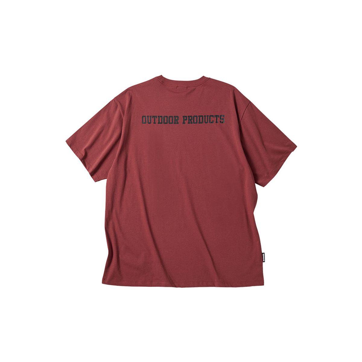 아웃도어 프로덕츠(OUTDOOR PRODUCTS) ODP 로고 티셔츠 (버건디)
