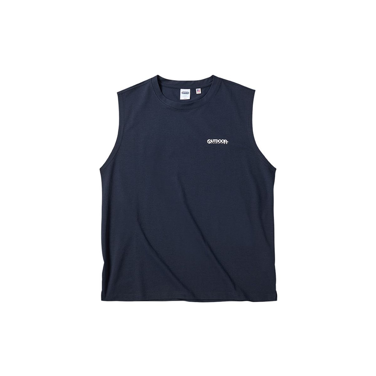 아웃도어 프로덕츠(OUTDOOR PRODUCTS) 스프레드 로고 슬리브리스 (네이비)
