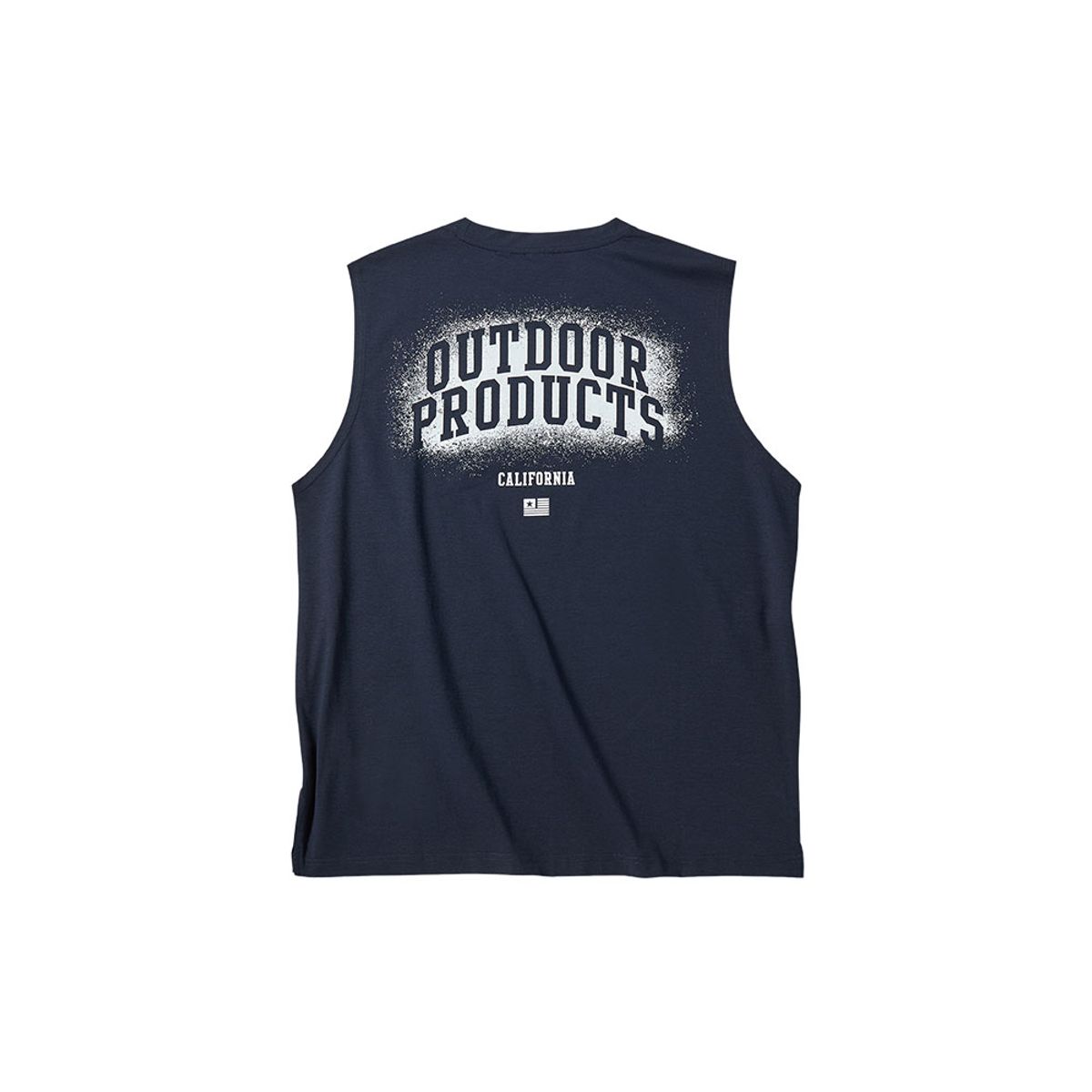 아웃도어 프로덕츠(OUTDOOR PRODUCTS) 스프레드 로고 슬리브리스 (네이비)