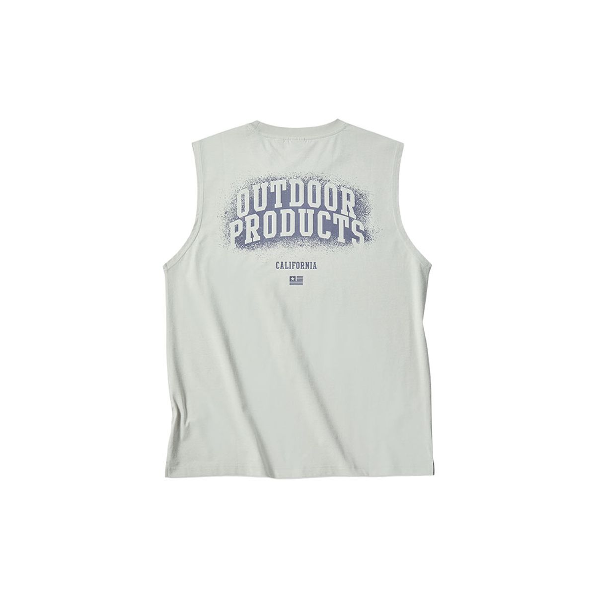 아웃도어 프로덕츠(OUTDOOR PRODUCTS) 스프레드 로고 슬리브리스 (연그레이)