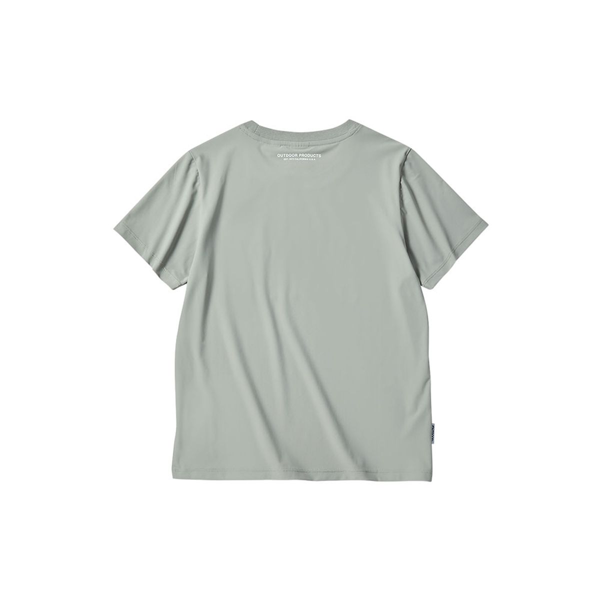 아웃도어 프로덕츠(OUTDOOR PRODUCTS) 여성 플렉스 크롭 티셔츠 (연그레이)