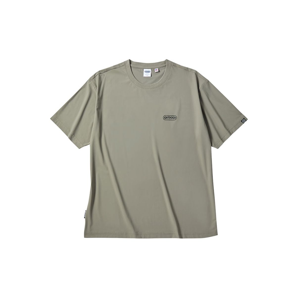 아웃도어 프로덕츠(OUTDOOR PRODUCTS) 플렉스 베이직 로고 티셔츠 (모카)