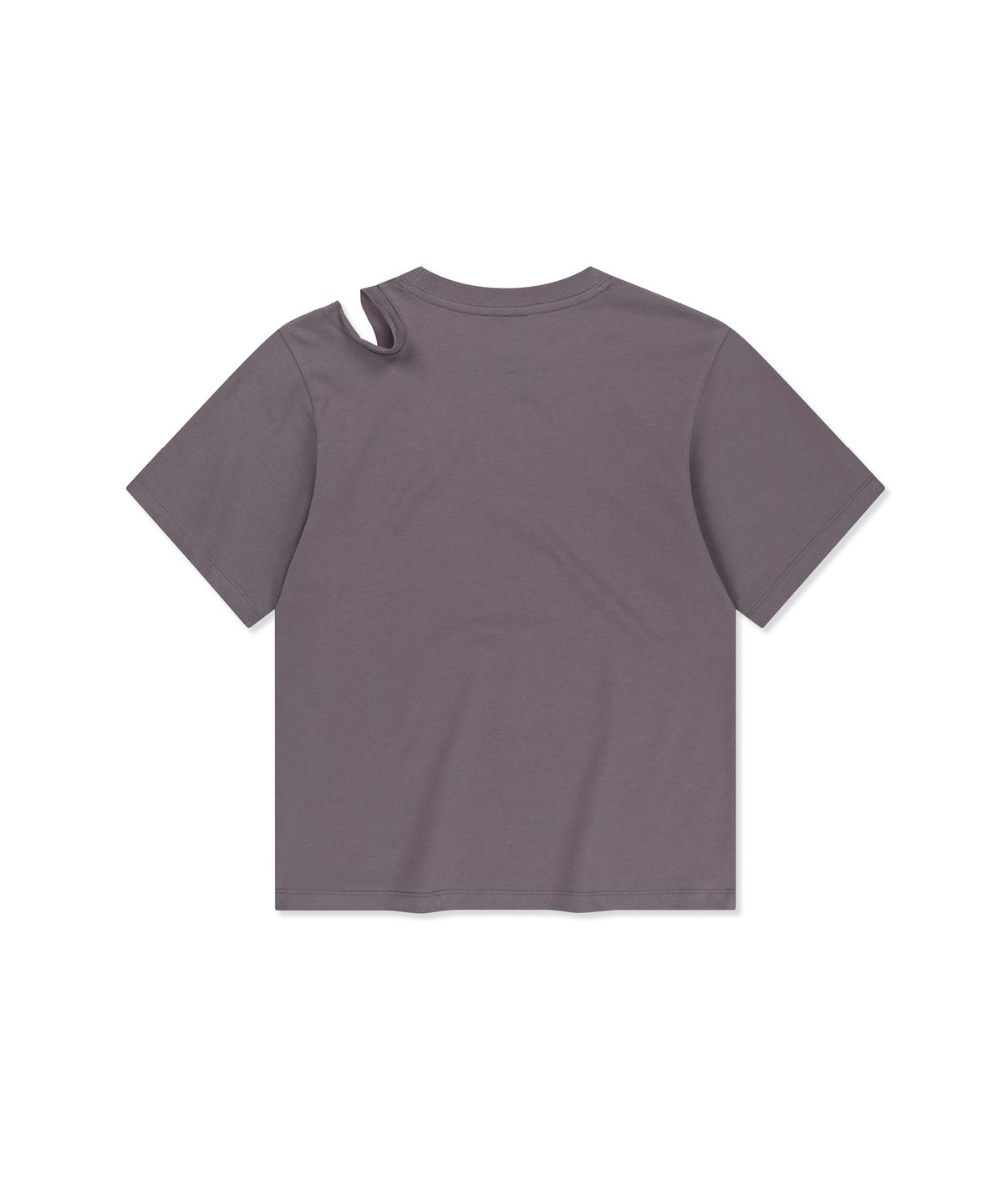 브라운브레스(BROWNBREATH) W CUT OUT TEE - LAVENDER